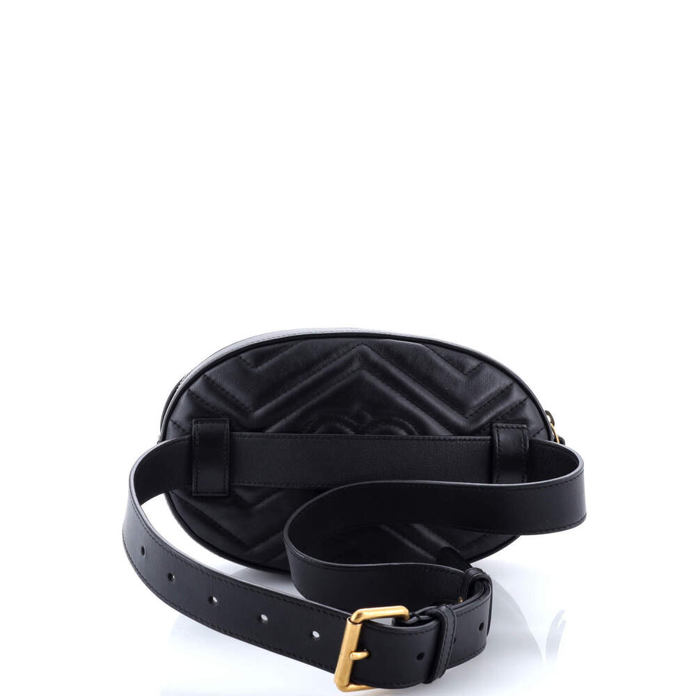 Gucci  GG Marmont Belt Bag Embellished Matelasse Leather - Picture 3 of 6